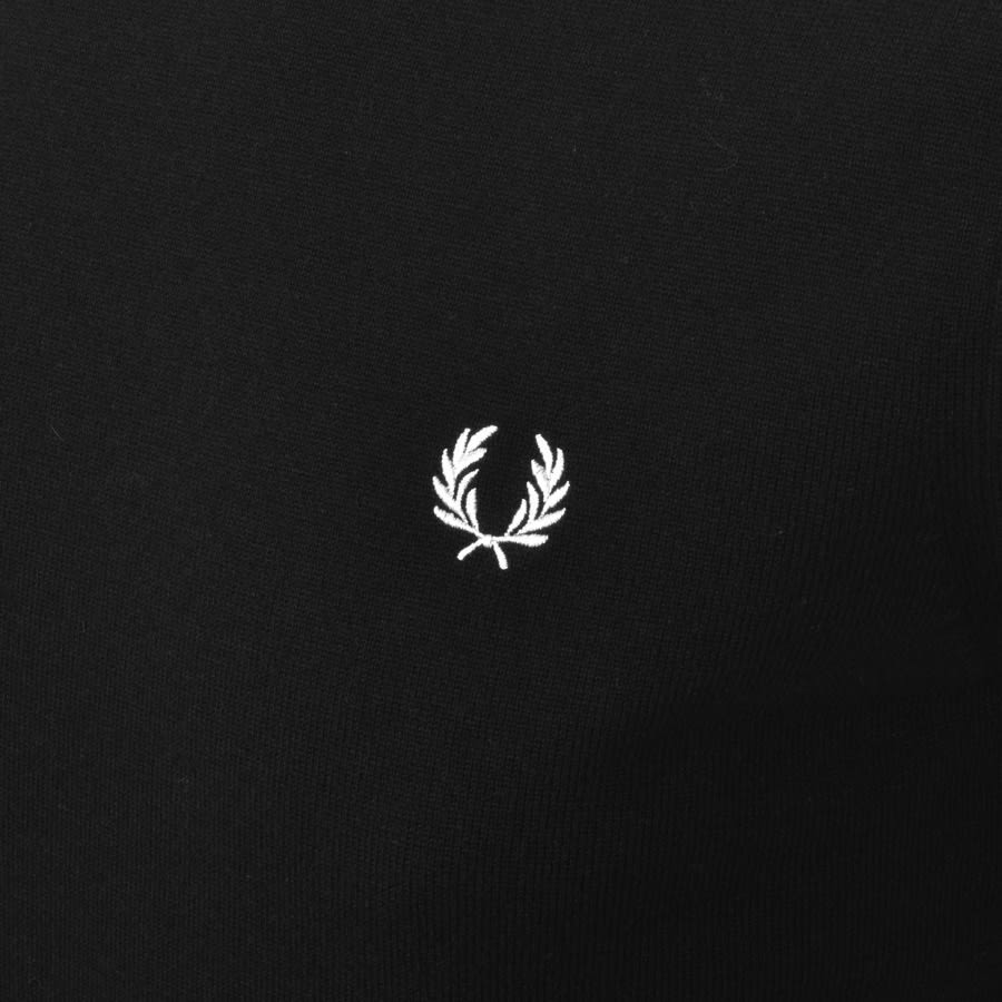 Alternative Image for ProductFred Perry Crew Neck Knit Jumper Black3